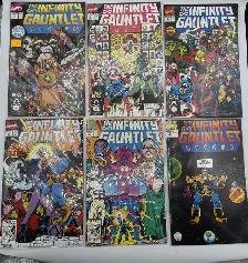 Marvel Infinity Gauntlet Comics Issues 1 to 6 - Photo 2