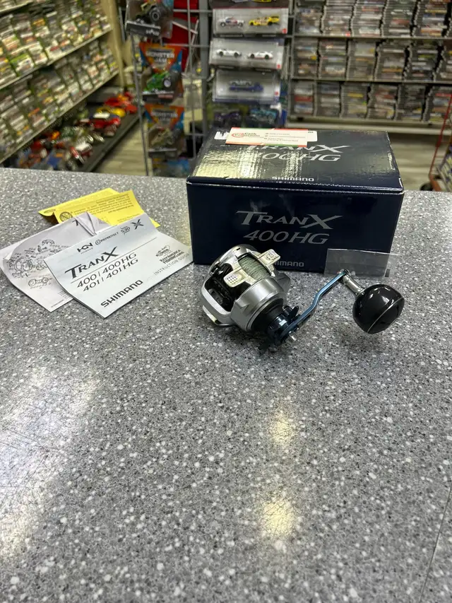 Shimano Tran X 400HG BaitCaster Reel Boxed