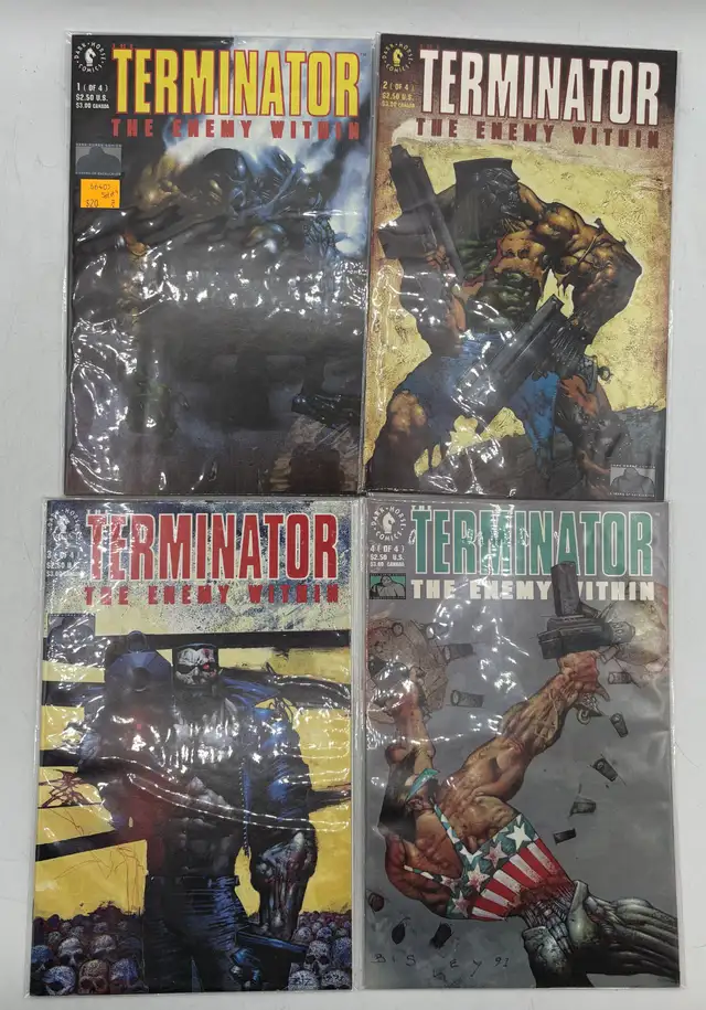 Terminator Comics ( 1 to 4 ) - Photo 3