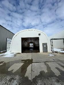 Pre-installed Fabric Building 32' x 112'