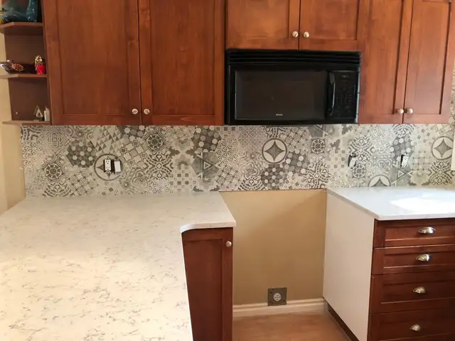 Kitchen Backsplash Design & Custom Tile Project - Photo 2