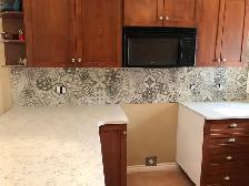 Kitchen Backsplash Design & Custom Tile Project - Photo 2