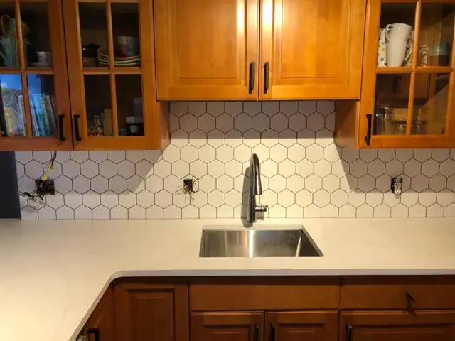 Kitchen Backsplash Design & Custom Tile Project - Photo 5