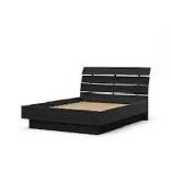 CLEARANCE DOUBLE PLATFORM BED WITH DOUBLE MATTRESS INCLUDED . - Photo 3