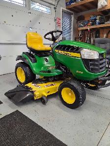 john deere d170 54' lawn tractor