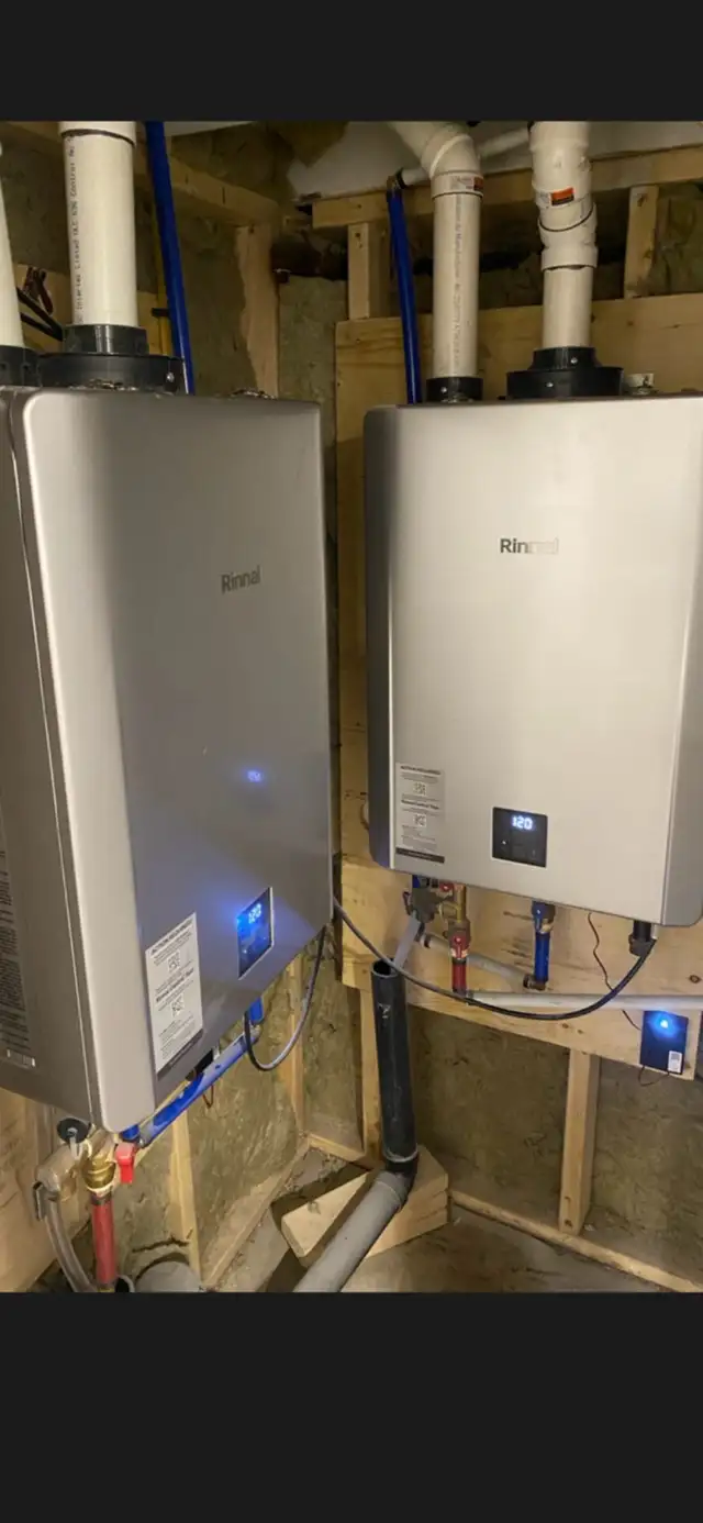 Tankless hot water repair and installation - Photo 2