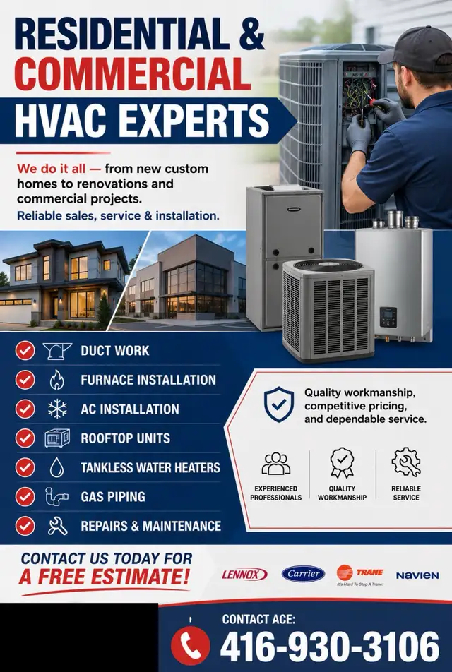 HVAC Heating  Cooling Services | Residential & Commercial