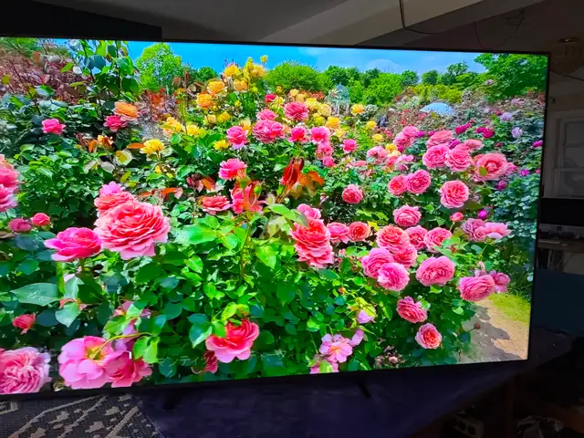 Samsung 75 inches QLED 4K smart 2025 like new - Photo 5
