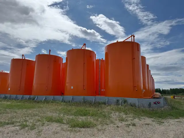1000 BBL Double-Walled Industrial Storage Tanks – Exceptional Co
