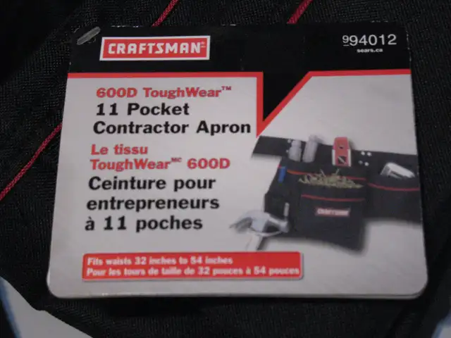 Craftsman 11 Pocket Contractor Tool Belt, BRAND NEW - Photo 4