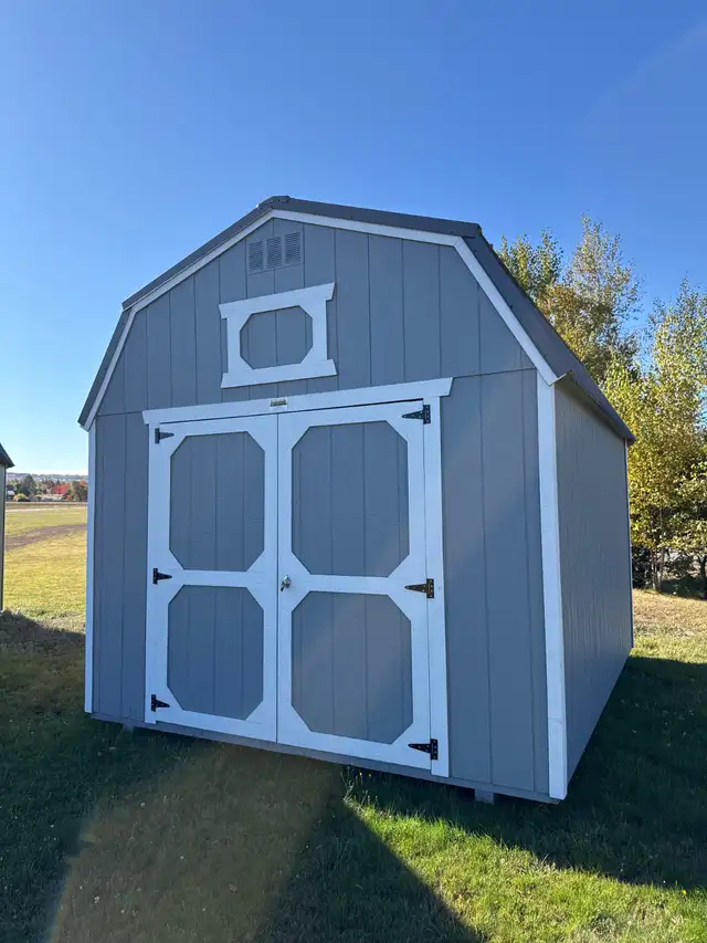 10x12 Lofted Barn - Old Hickory Buildings