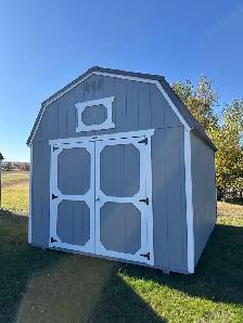 10x12 Lofted Barn - Old Hickory Buildings