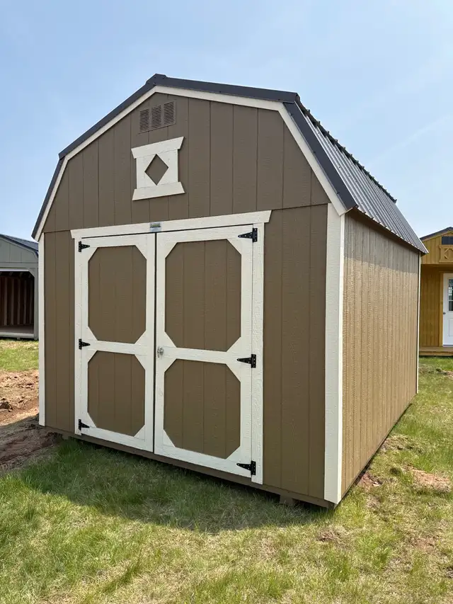 10x12 Lofted Barn - Old Hickory Buildings