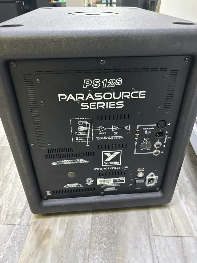 Yorkville PS12S Parasource Powered Subwoofer - Photo 3