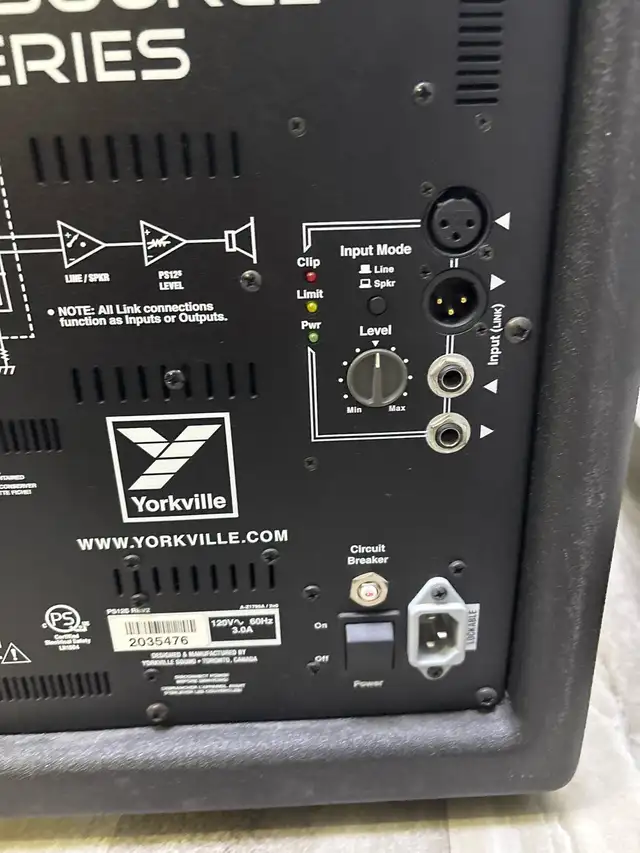 Yorkville PS12S Parasource Powered Subwoofer - Photo 4
