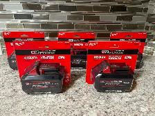 New Milwaukee M18 FORGE 8AH Red Lithium Battery