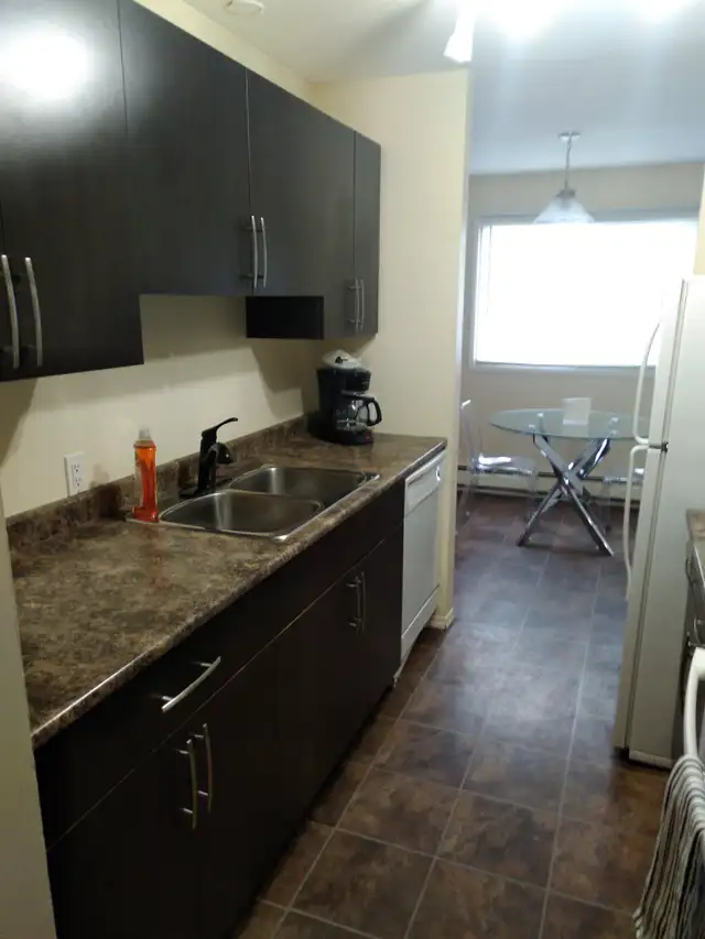July 1: 2 bdr fully furn'd APARTMENT,  Just bring your suitcase