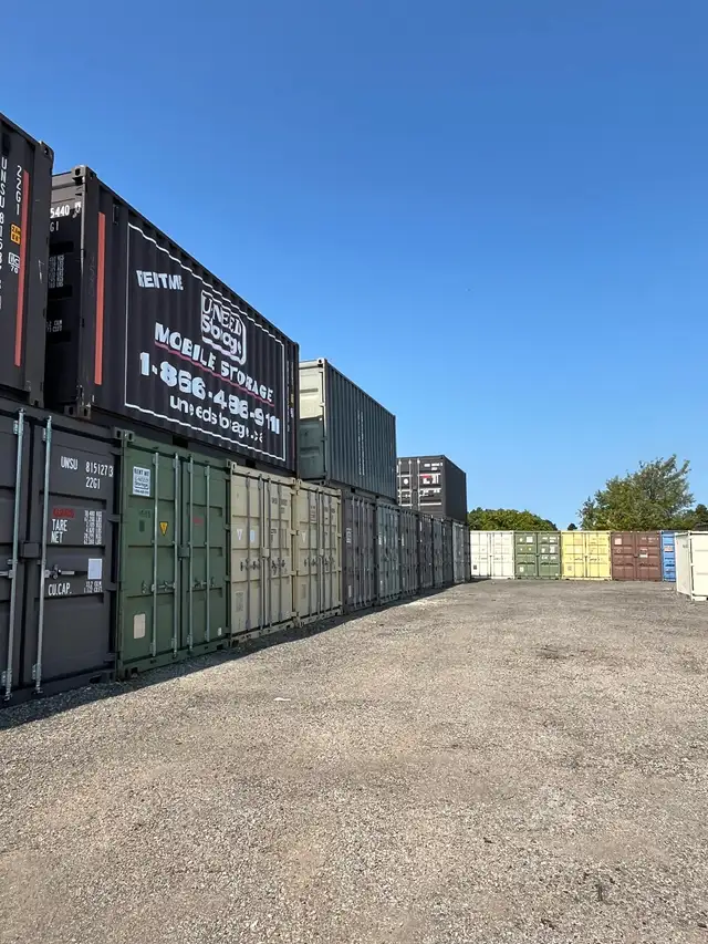 Mobile container storage services
