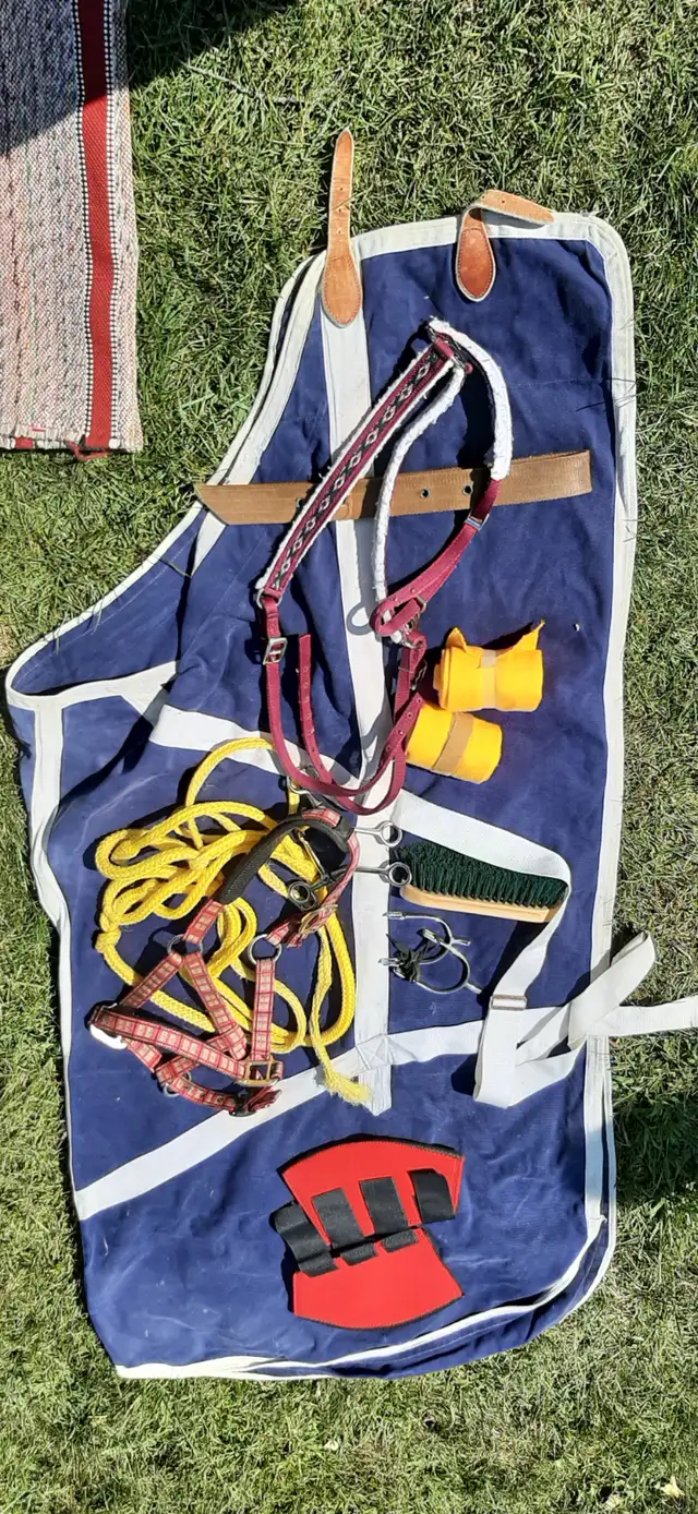 SELLE WESTERN AVEC TOUT LES ACCESSOIRES - Photo 9