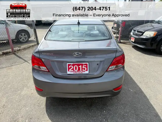 2015 Hyundai Accent  3 YEAR WARRANTY INCLUDED - Photo 5