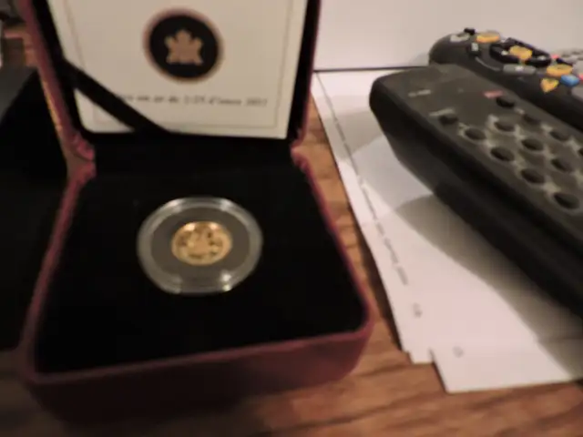 Pièce de monnaie en OR fin 2011 Pure Gold Coin 1/25 oz - Photo 2