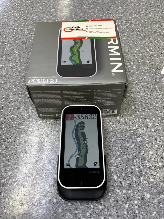 GARMIN APPROACH G80 GOLF GPS IN BOX - Photo 2
