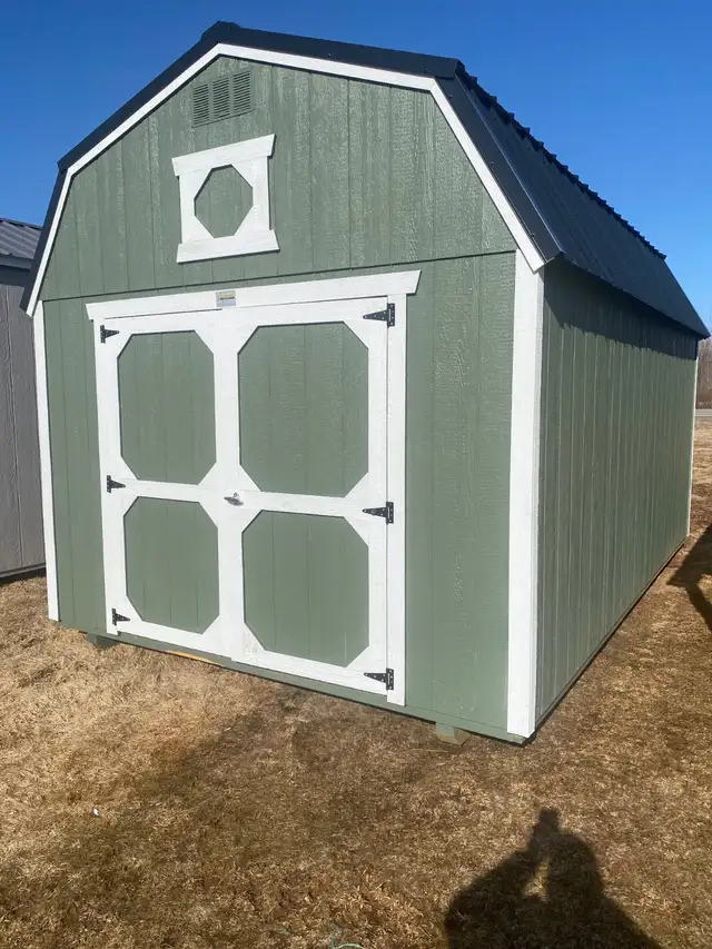 10 x 16 Lofted Barn - Old Hickory Buildings
