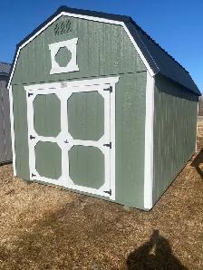10 x 16 Lofted Barn - Old Hickory Buildings