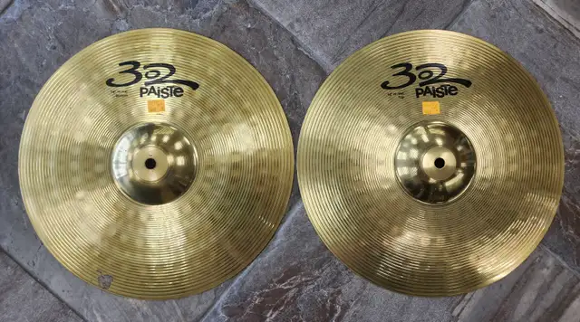 Paiste 302 14' Hi-Hat Drum Cymbals Pair