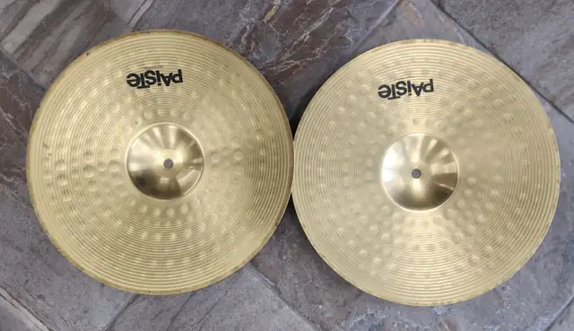 Paiste 302 14' Hi-Hat Drum Cymbals Pair - Photo 2