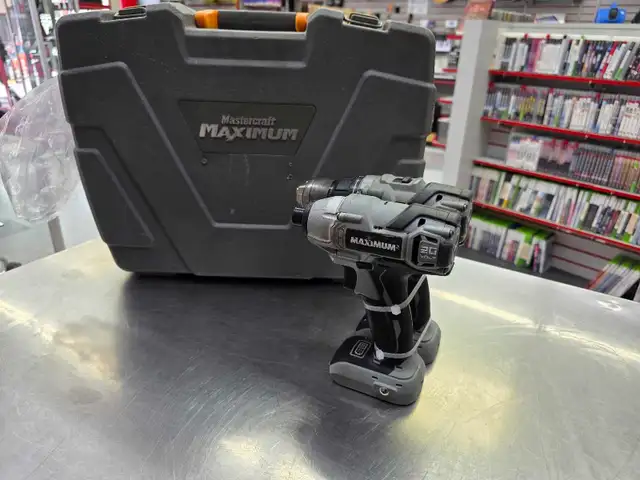ensemble de perceuse Mastercraft maximum