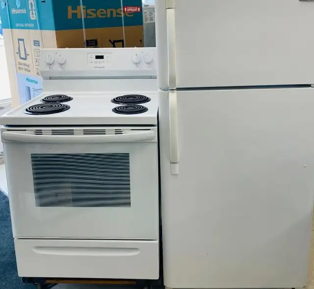 Frigidaire Fridge& Stove Set,
