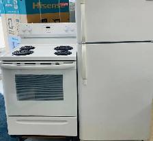 Frigidaire Fridge& Stove Set,