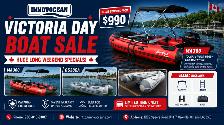 Victoria day special deal  Premium inflatable & rigid-hull boat
