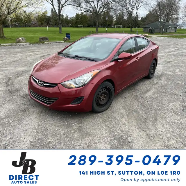 2013 Hyundai Elantra 140,000 km Certified