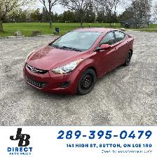 2013 Hyundai Elantra 140,000 km Certified