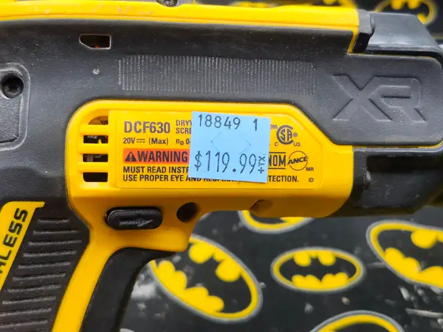 DeWalt DCF630 Cordless Brushless Drywall Screw Gun (#18849-1) - Photo 3