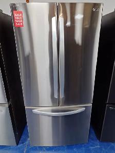 LG '33' Stainless Steel French Door Fridge on Sale‼️