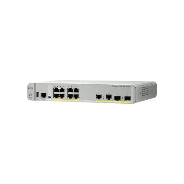 NEW Open Box Cisco WS-C3560CX-8PC-S Compact PoE  Switch