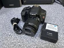 Canon T2I 18MP DSLR 18-55MM Lens