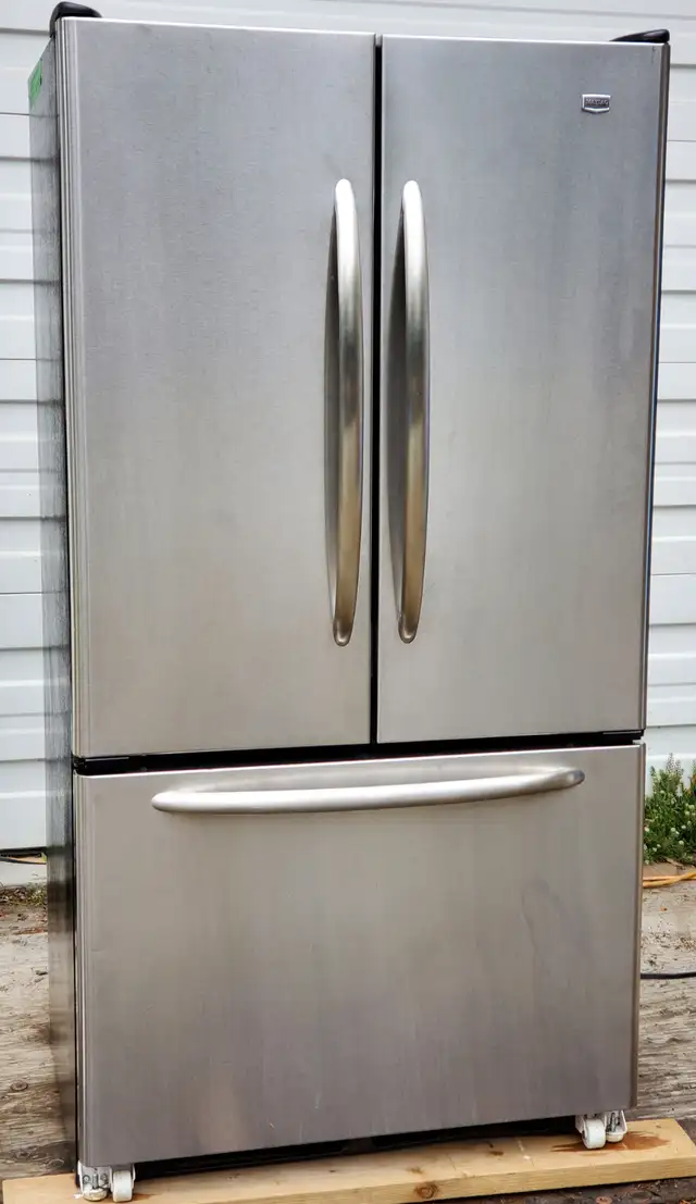 Maytag French Door fridge - Very good condition, Cold, Stainless - Photo 2