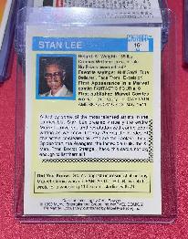 1990 Impel Marvel Universe I #161 Stan Lee: Mr. Marvel - Photo 2