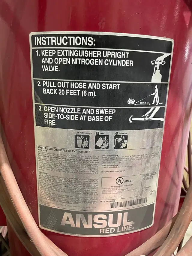 Wheeled Dry Chemical Fire Extinguishers – Lloydminster - Photo 3
