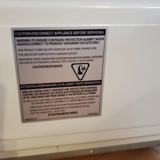 Panasonic microwave - Photo 3
