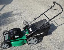 CERTIFIED REAR BAG GAS LAWNMOWER
