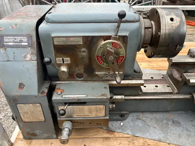Mysore Kirloskar KWL2 Western Steel Lathe, 13' x 40' - Photo 2
