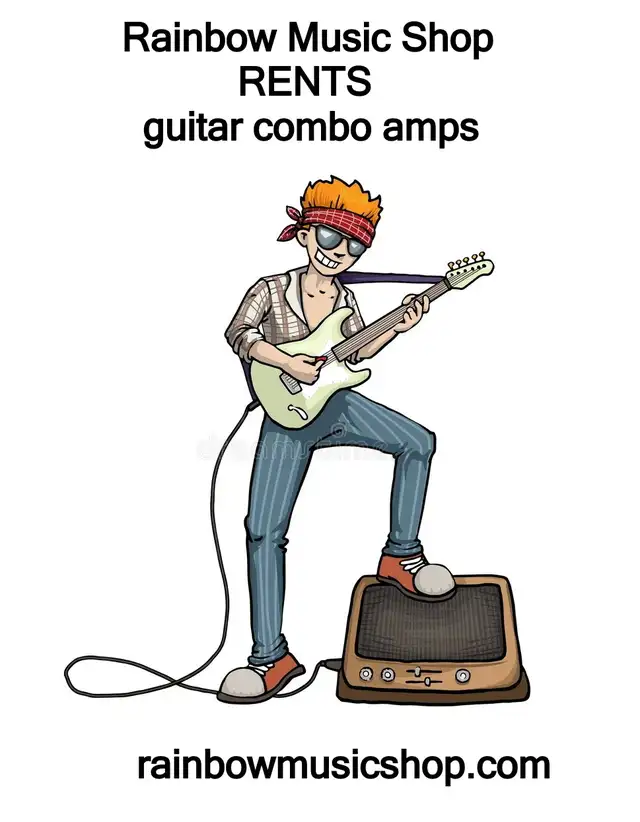Rainbow Music Shop RENTS instrument amplifiers too ! - Photo 5