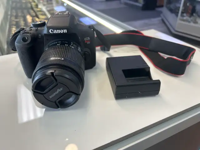 Canon T6I 24.2 MP DSLR with 18-55MM lens and charger
