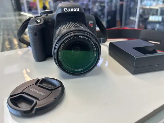 Canon T6I 24.2 MP DSLR with 18-55MM lens and charger - Photo 2