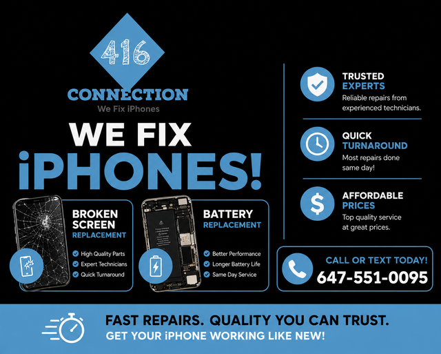 iPhone Screen Repair- Affordable same day service